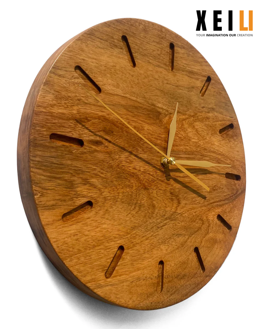 Xeili Warmwood Wall Clock