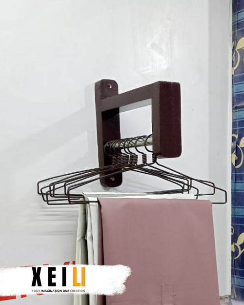 TEAK Wood Premium Cloth Hanging Stand / Wooden Hanger Hanging Stand For home/house/Garments shop/ Boutique