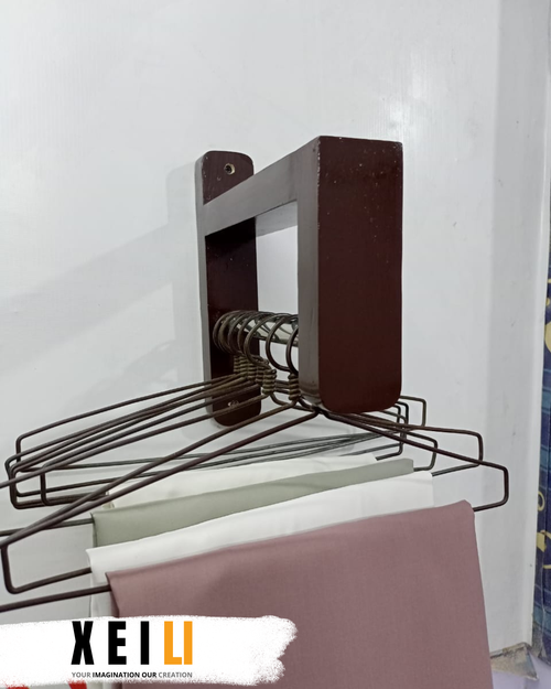 TEAK Wood Premium Cloth Hanging Stand / Wooden Hanger Hanging Stand For home/house/Garments shop/ Boutique