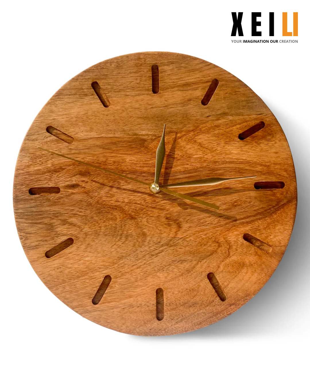 Xeili Warmwood Wall Clock