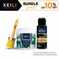 Chalk Paint 100ml + Chalk Paint Brush 4.5" + Clear Coat Gloss 100ml XEILI