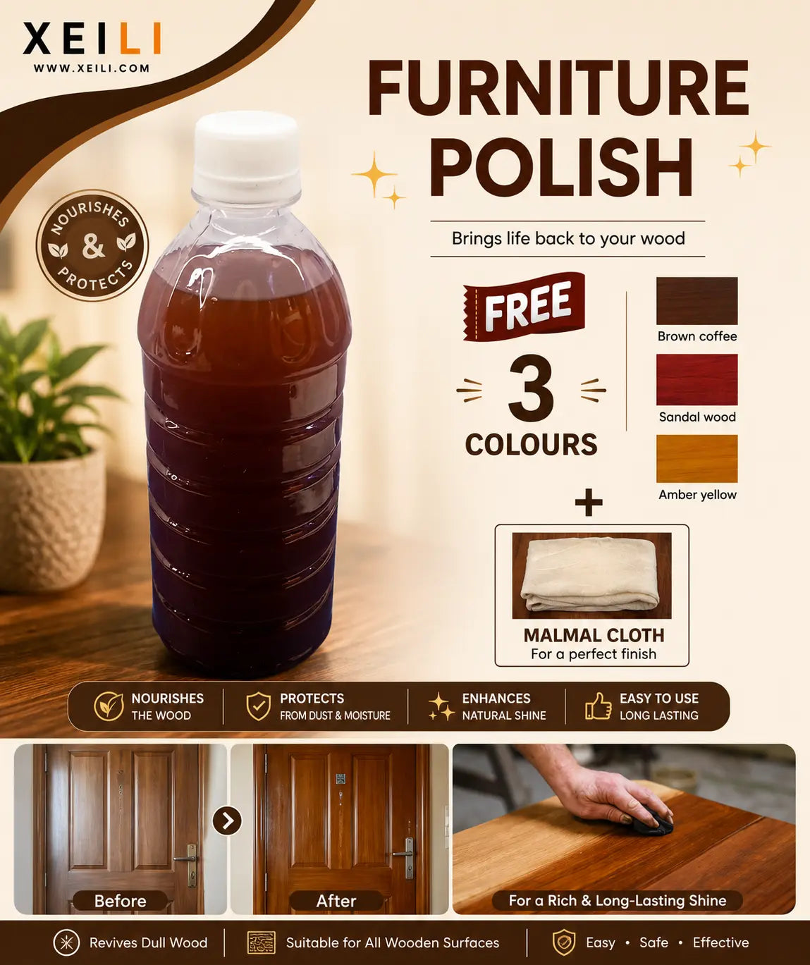 Furniture Polish And Wax XEILI