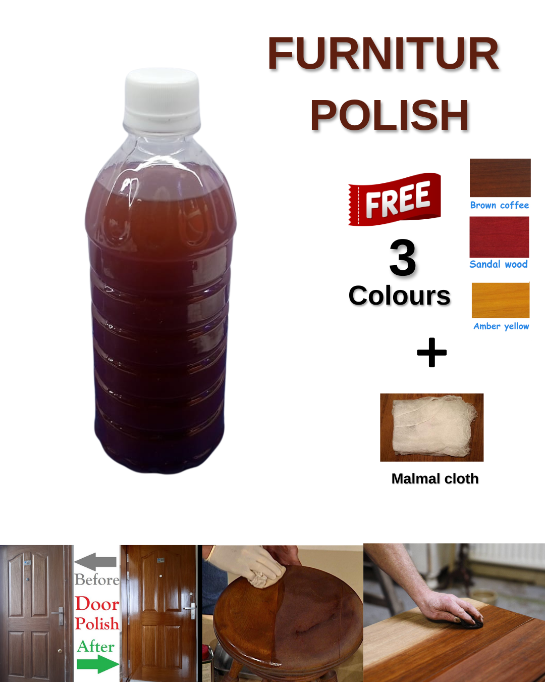 Pack Of Furniture Polish Wood Polish And Wax