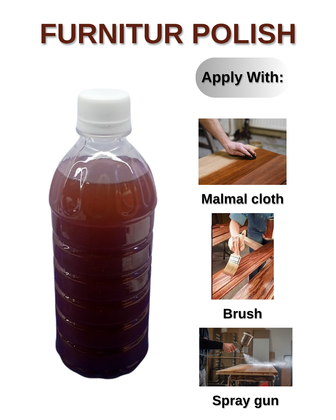 Pack Of Furniture Polish Wood Polish And Wax