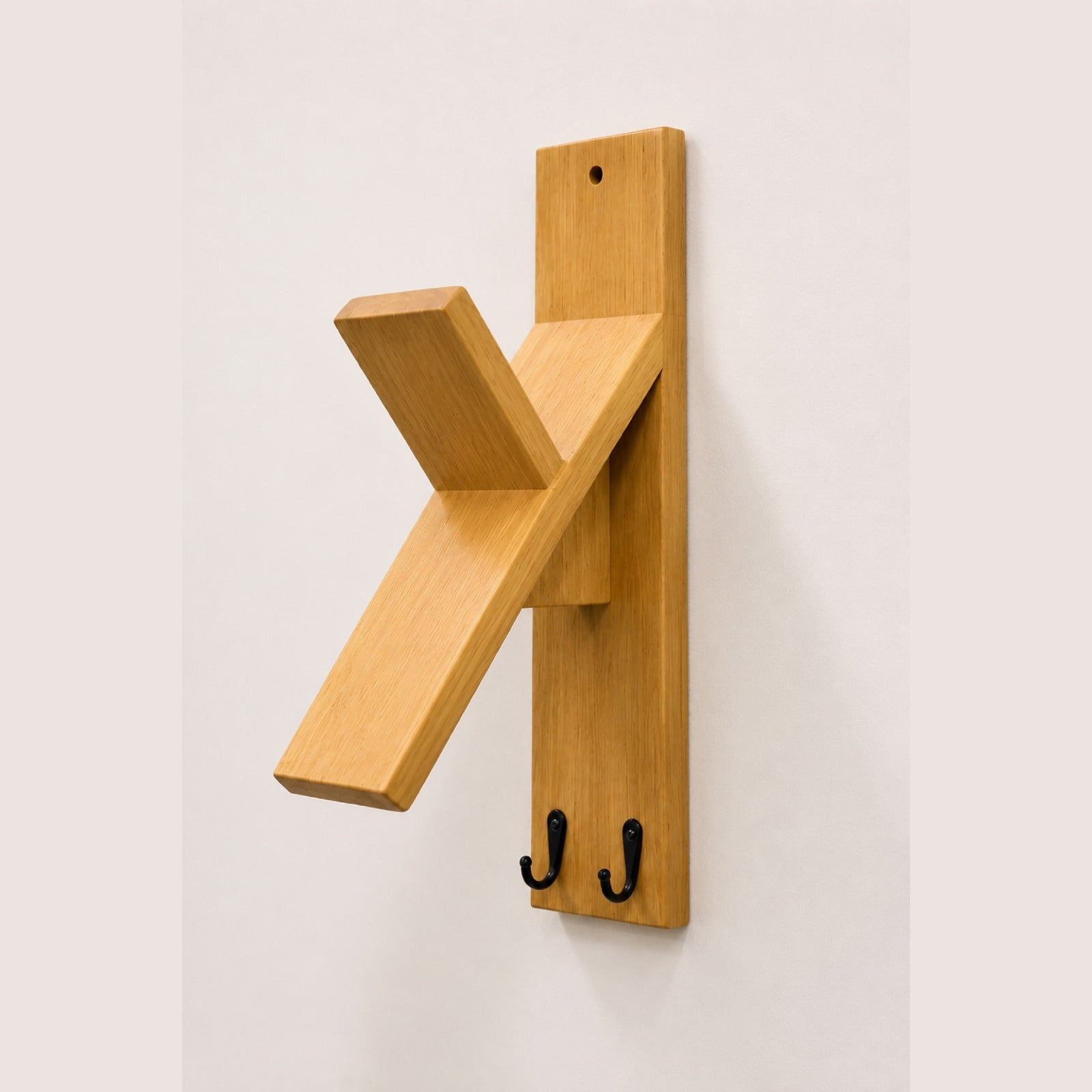 Wooden Wall Mounted Cap & Key Holder XEILI