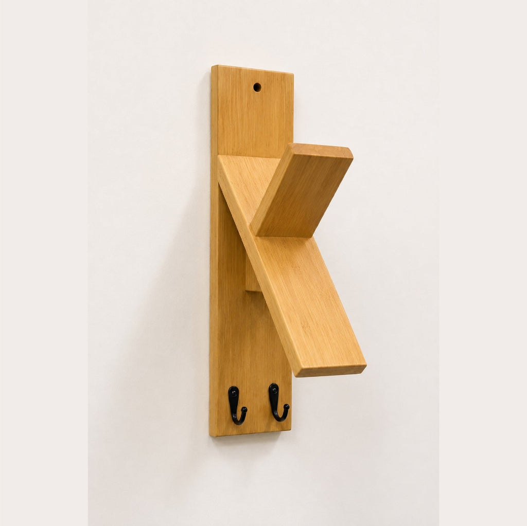 Wooden Wall Mounted Cap & Key Holder XEILI