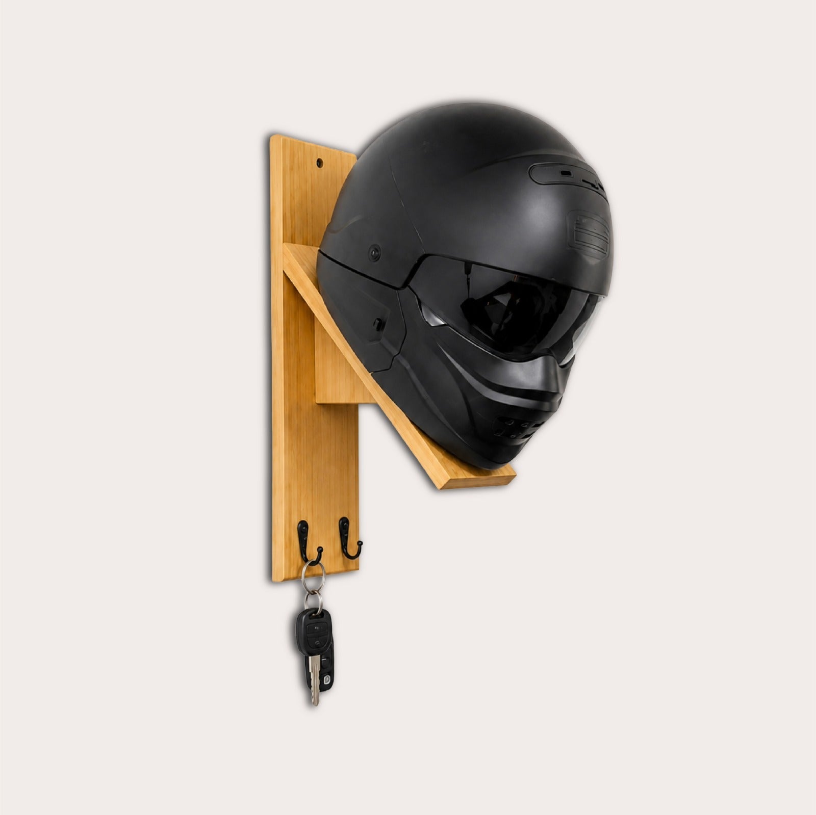 Wooden Wall Mounted Cap & Key Holder XEILI