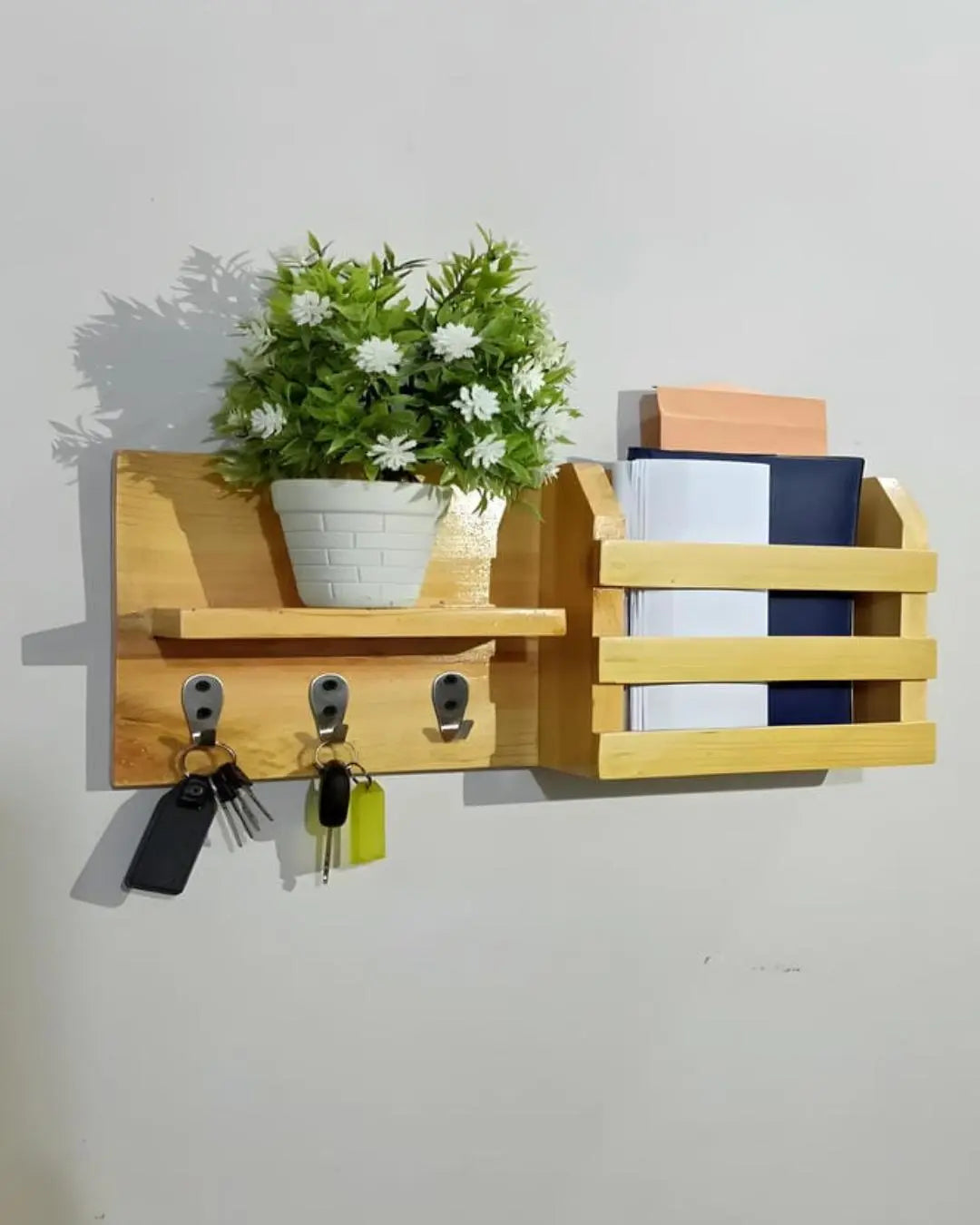 Wooden Key Holder Rack Xeili owner