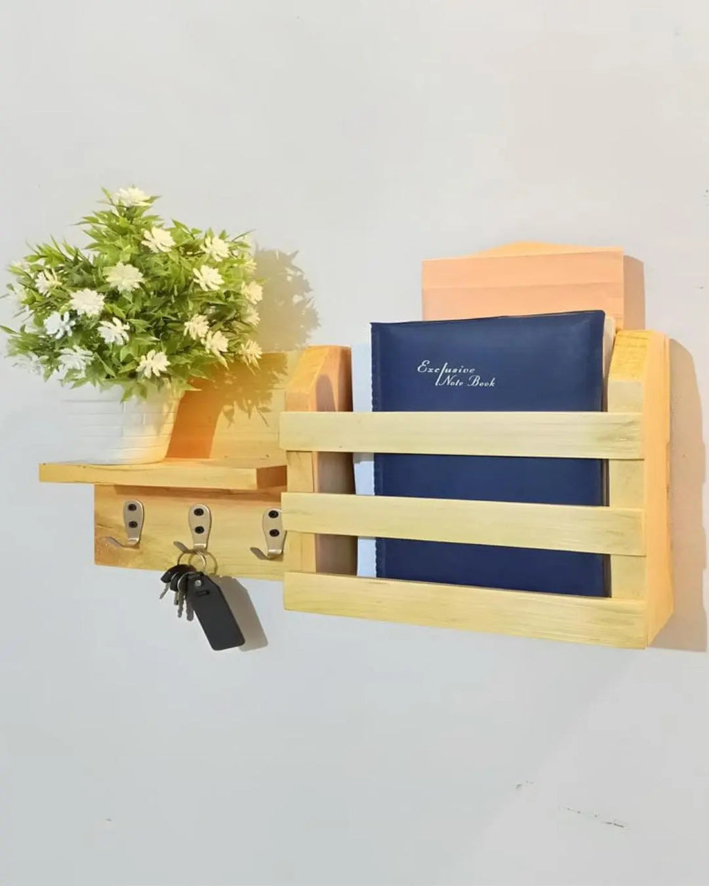 Wooden Key Holder Rack Xeili owner