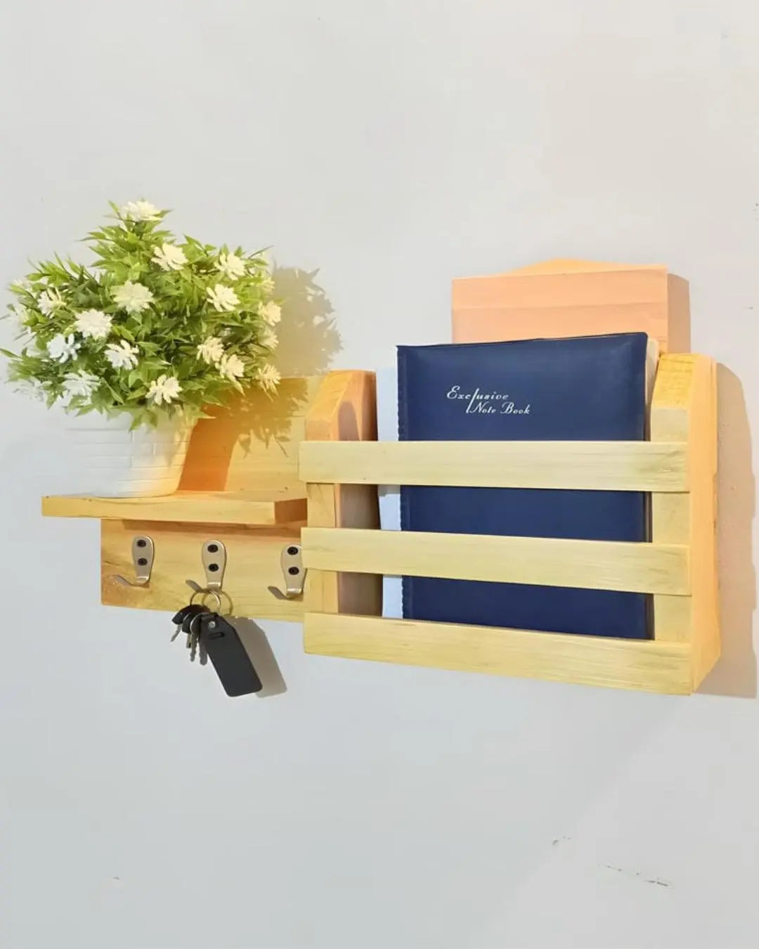 Wooden Key Holder Rack Xeili owner