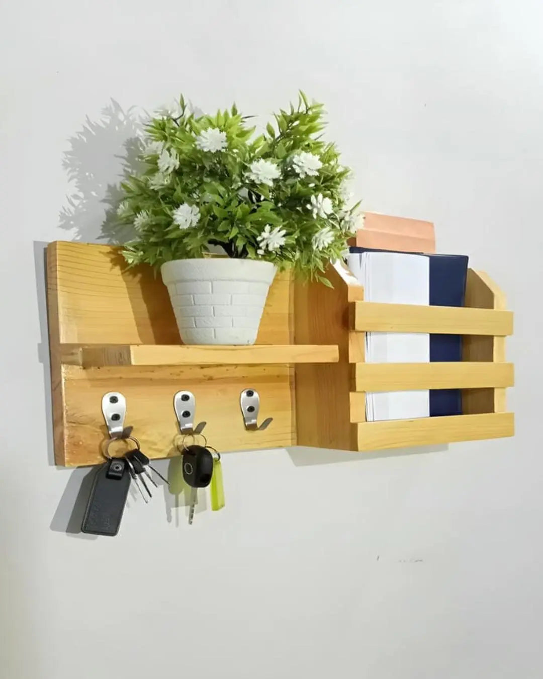 Wooden Key Holder Rack Xeili owner