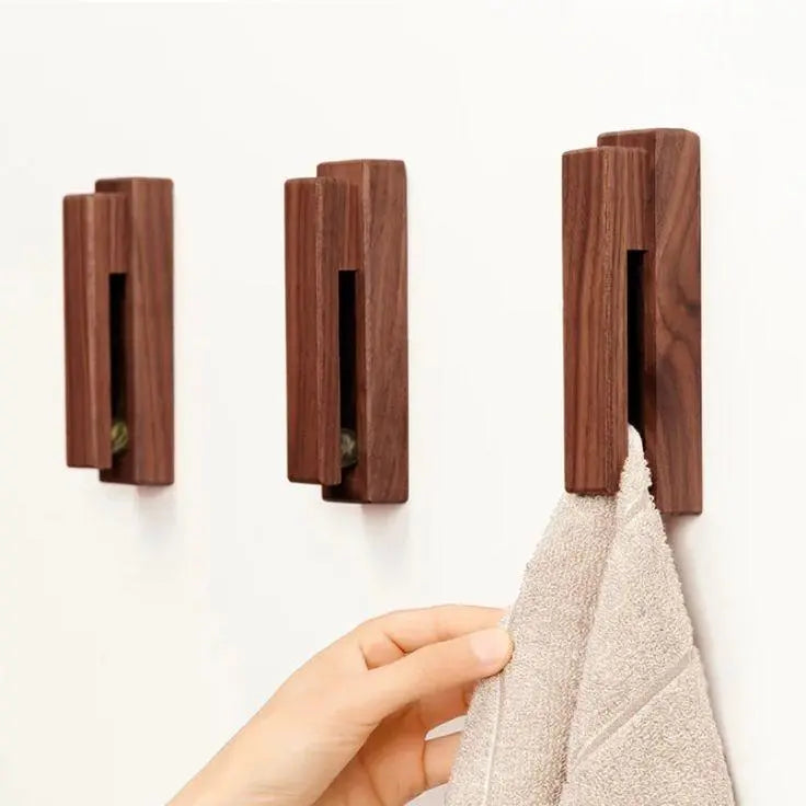 Wooden Towel Hanger - Durable & Elegant Bathroom Organizer Xeili owner
